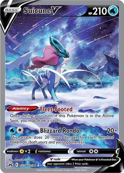 CRZ:GG: Suicune V (Holofoil)