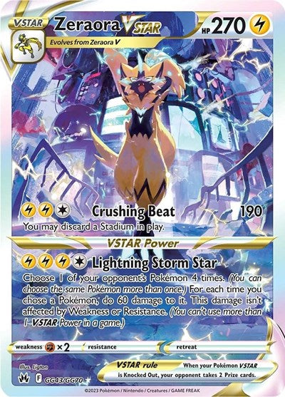 CRZ:GG: Zeraora VSTAR (Holofoil)
