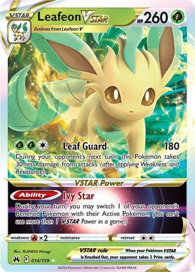 CRZ: Leafeon VSTAR (Holofoil)