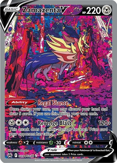 CRZ:GG: Zamazenta V (Holofoil)