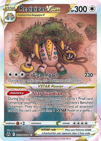 CRZ:GG: Regigigas VSTAR (Holofoil)