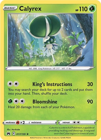 CRZ: Calyrex (Holofoil)