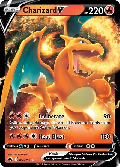 CRZ: Charizard V (Holofoil)