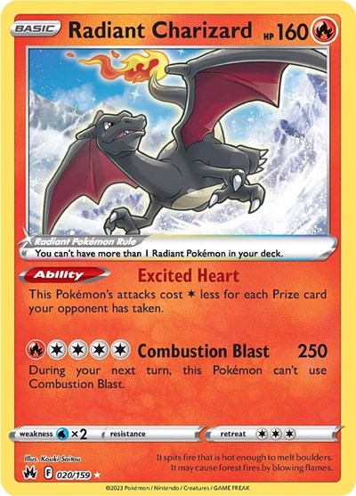 CRZ: Radiant Charizard (Holofoil)