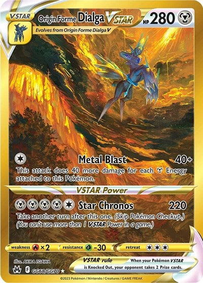 CRZ:GG: Origin Forme Dialga VSTAR (Secret) (Holofoil)