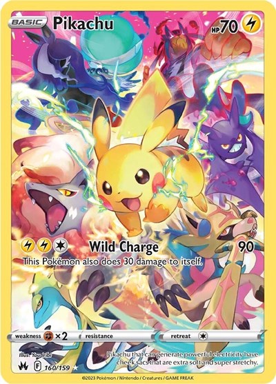 CRZ: Pikachu (Secret) (Holofoil)