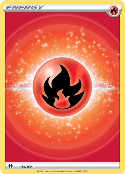 CRZ: Fire Energy (Texture Full Art) (Holofoil)