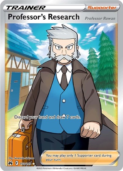 CRZ: Professor's Research (Full Art) (Holofoil)