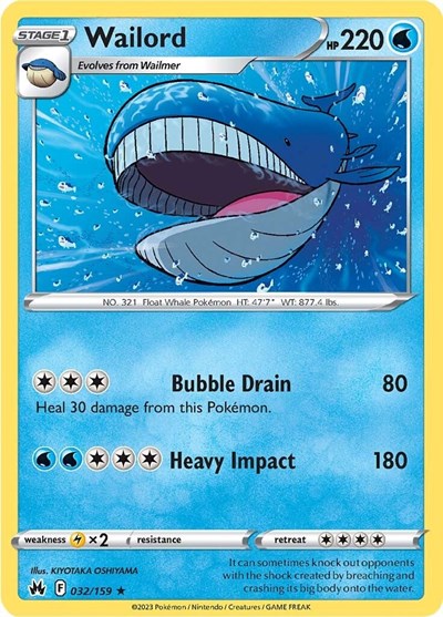 CRZ: Wailord (Reverse Holofoil)