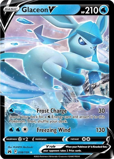 CRZ: Glaceon V (Holofoil)