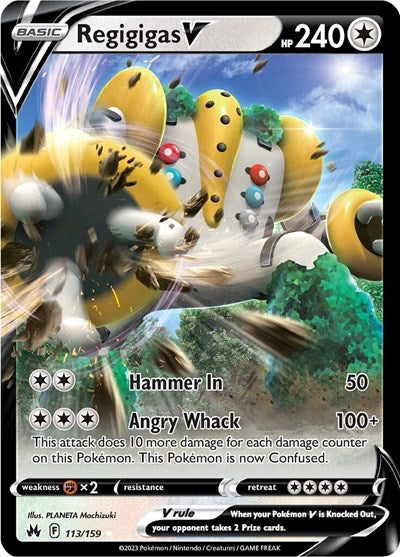 CRZ: Regigigas V (Holofoil)