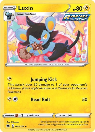 CRZ: Luxio (41) (Reverse Holofoil)
