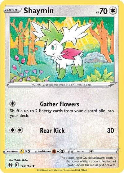 CRZ: Shaymin (Reverse Holofoil)