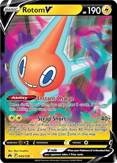 CRZ: Rotom V (Holofoil)