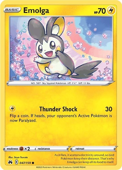 CRZ: Emolga (Reverse Holofoil)