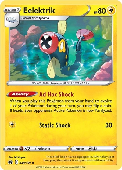 CRZ: Eelektrik (Reverse Holofoil)