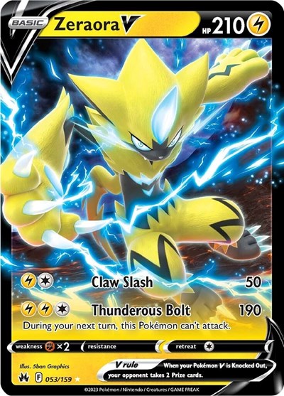 CRZ: Zeraora V (Holofoil)