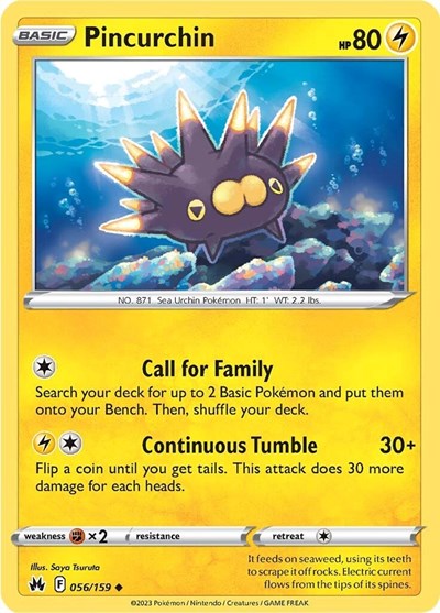 CRZ: Pincurchin (Reverse Holofoil)