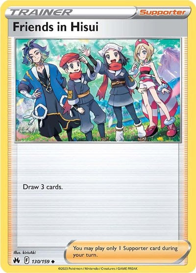 CRZ: Friends in Hisui (Reverse Holofoil)