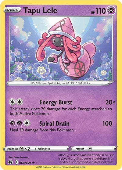 CRZ: Tapu Lele (Reverse Holofoil)