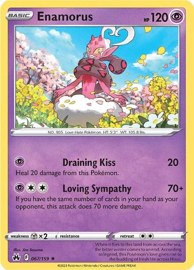 CRZ: Enamorus (Reverse Holofoil)