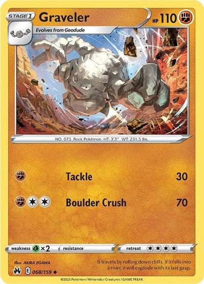 CRZ: Graveler (Reverse Holofoil)