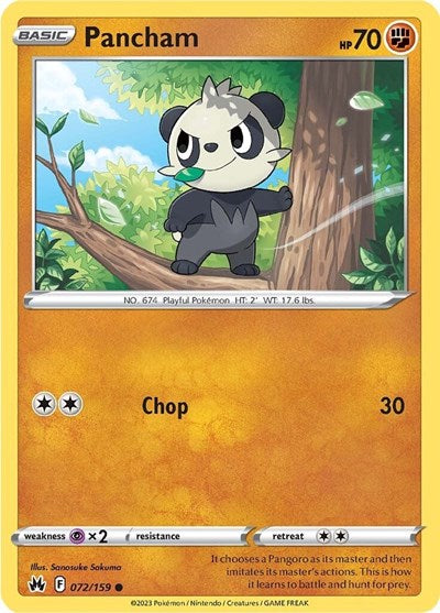 CRZ: Pancham (Reverse Holofoil)