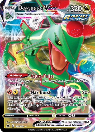 CRZ: Rayquaza VMAX (101) (Holofoil)