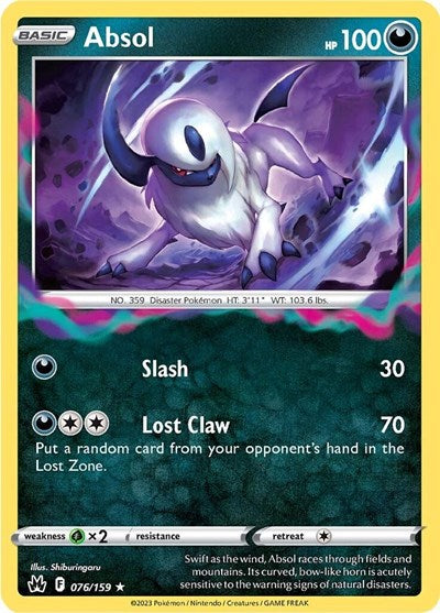 CRZ: Absol (Reverse Holofoil)