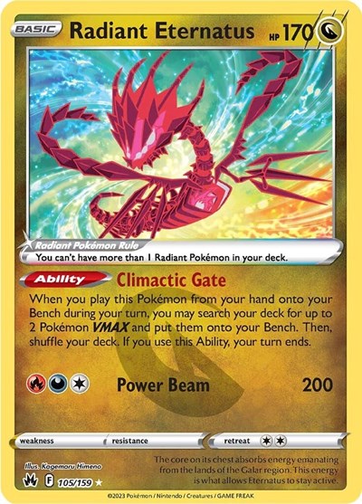 CRZ: Radiant Eternatus (Holofoil)