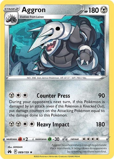 CRZ: Aggron (Holofoil)