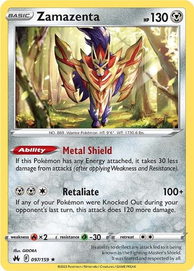 CRZ: Zamazenta (Holofoil)