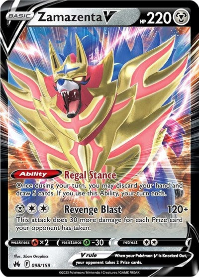CRZ: Zamazenta V (Holofoil)