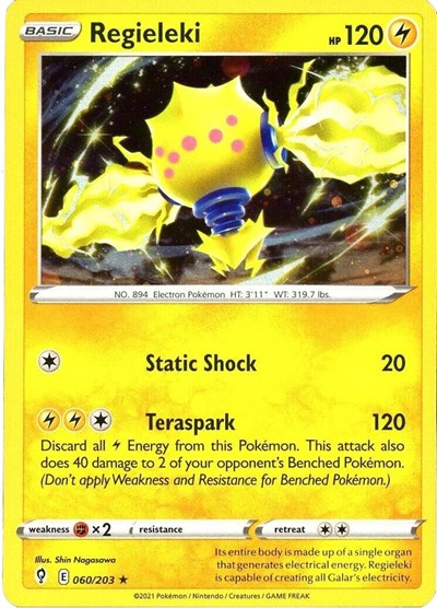 MCAP: Regieleki - 060/203 (Cosmos Holo) (Holofoil)