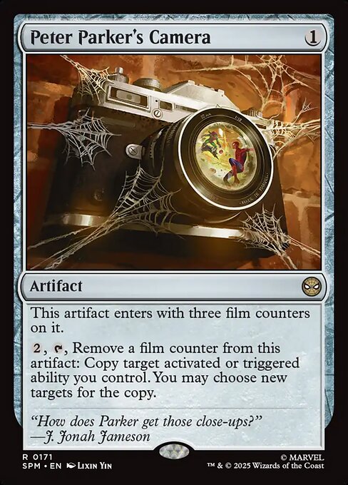 SPM: Peter Parker's Camera