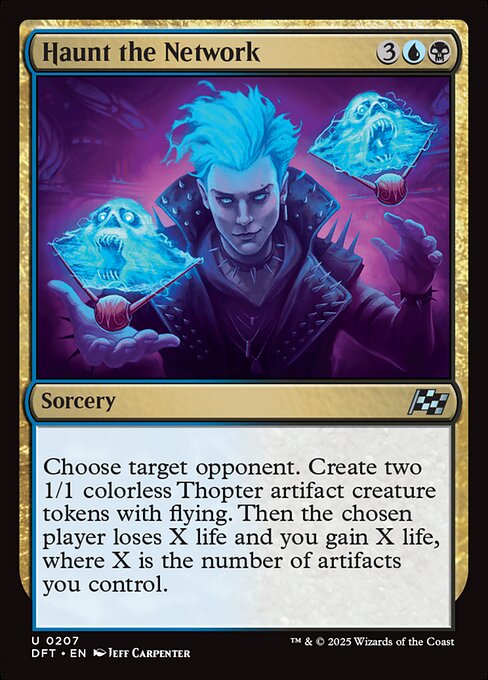 DFT: Haunt the Network (Foil)