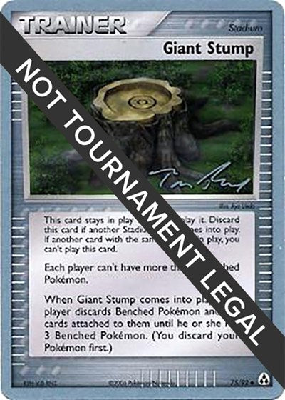 WCD: Giant Stump - 2007 (Tom Roos)