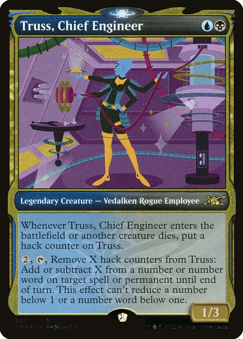 UNF: Truss, Chief Engineer (Showcase) (Galaxy Foil)