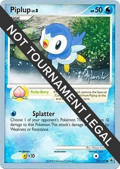 WCD: Piplup (72) - 2008 (Dylan Lefavour)
