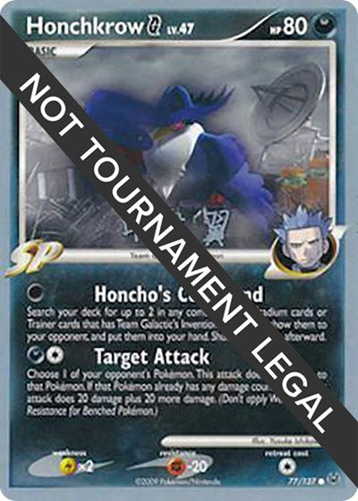 WCD: Honchkrow G - 2009 (Tsubasa Nakamura)
