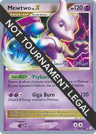 WCD: Mewtwo LV.X - 2009 (David Cohen)