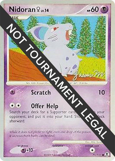 WCD: Nidoran F - 2009 (Jason Martinez)