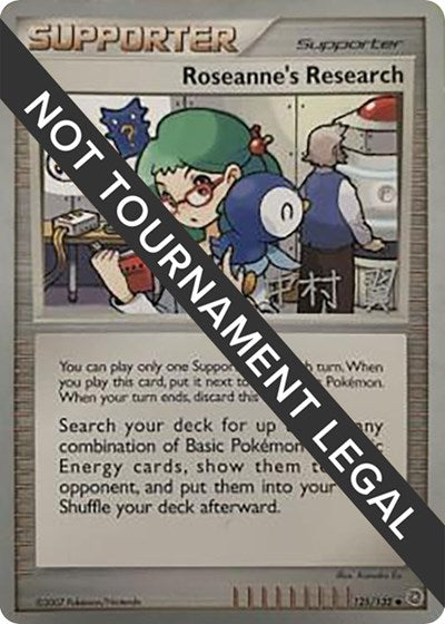 WCD: Roseanne's Research - 2009 (Tsubasa Nakamura)