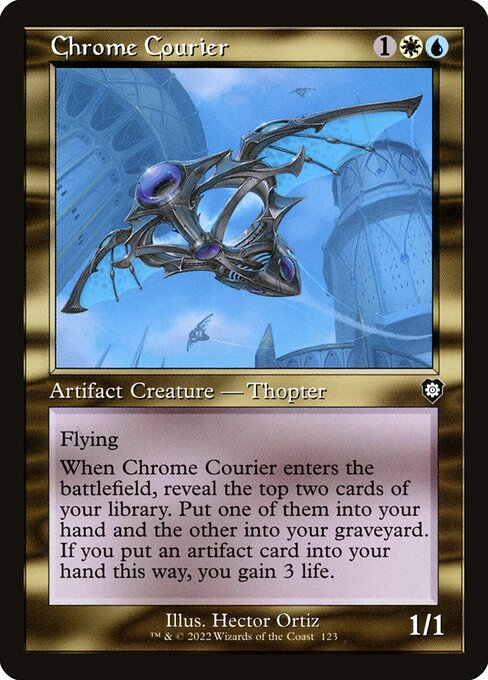 BRC: Chrome Courier (Retro Frame)