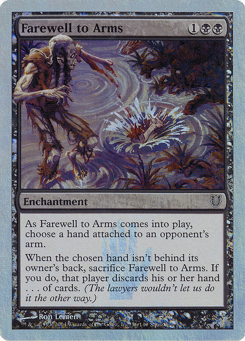 UNH: Farewell to Arms (Alternate Foil)
