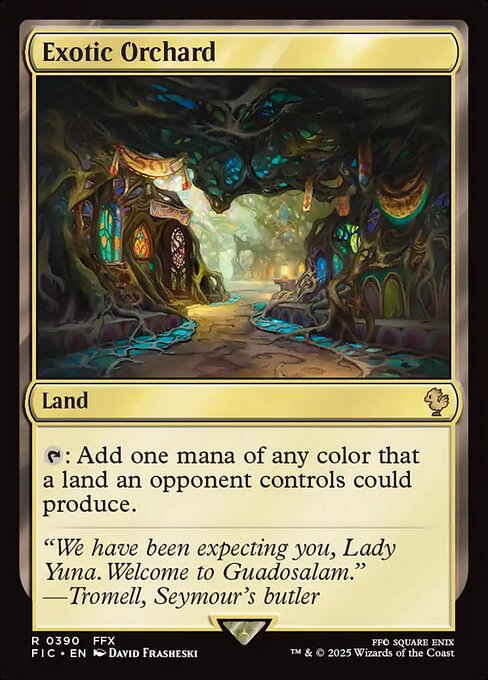 FIC: Exotic Orchard