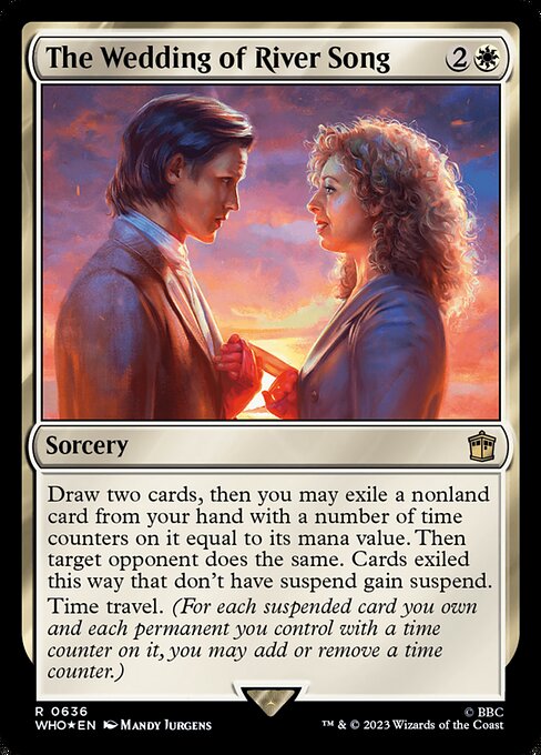 WHO: The Wedding of River Song (Surge Foil)