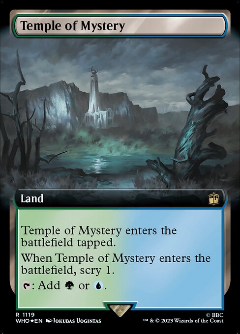 WHO: Temple of Mystery (Extended Art) (Surge Foil)
