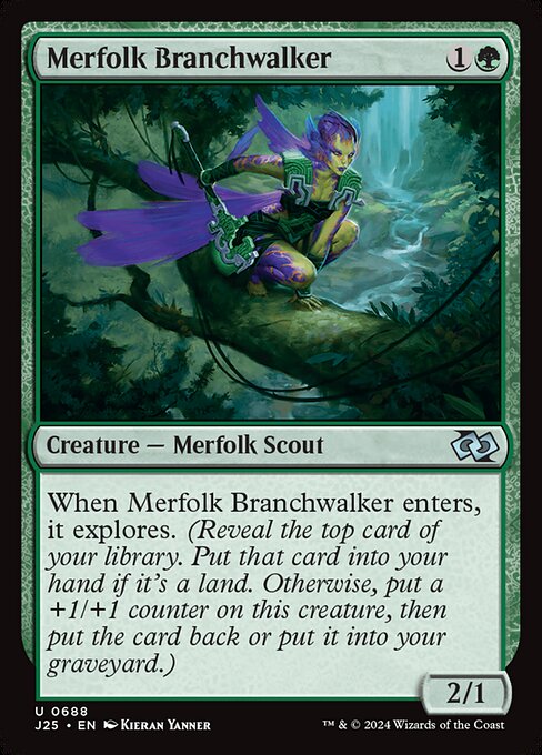 J25: Merfolk Branchwalker