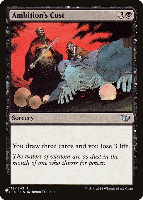 PLST: Ambition's Cost